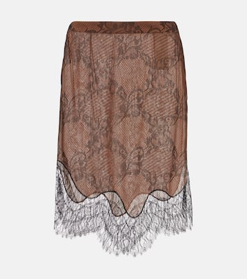 Minifalda Ramage Tattoo de encaje | Tom Ford