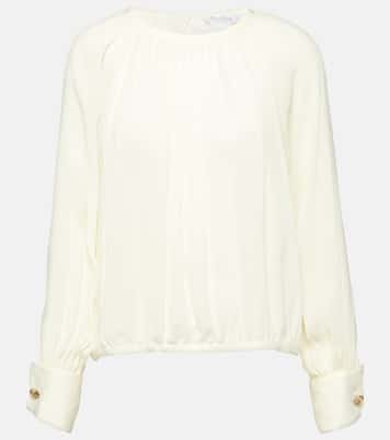 Top Narvel aus Seiden-Crêpe | Max Mara