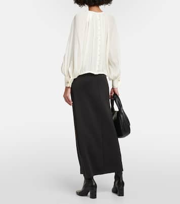Top Narvel aus Seiden-Crêpe | Max Mara