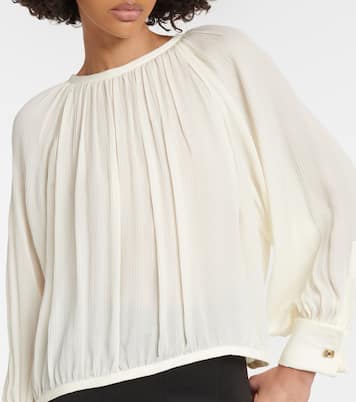 Top Narvel aus Seiden-Crêpe | Max Mara