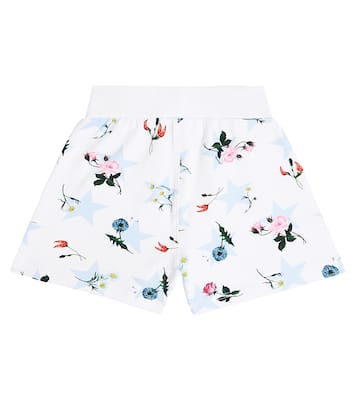 Shorts en mezcla de algodón floral | Monnalisa