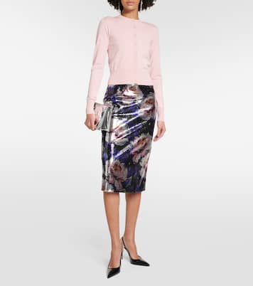Gonna midi con paillettes | Dolce&Gabbana