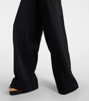 Cotton jersey wide-leg sweatpants | Dries Van Noten
