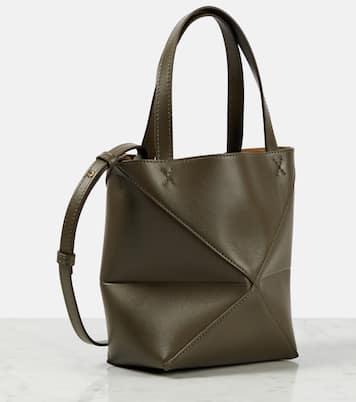 Borsa Puzzle Fold Mini in pelle | Loewe