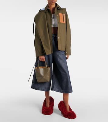 Borsa Puzzle Fold Mini in pelle | Loewe