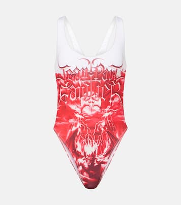 Costume intero Diablo con stampa | Jean Paul Gaultier