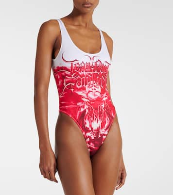 Costume intero Diablo con stampa | Jean Paul Gaultier