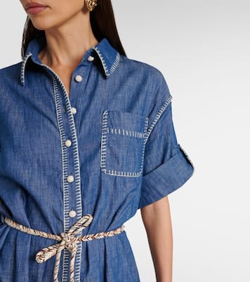 Hemdblusenkleid aus Denim | Zimmermann