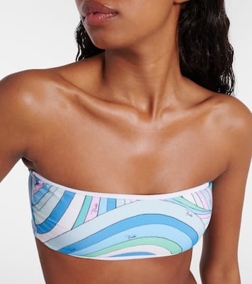 Haut de bikini imprimé | Pucci