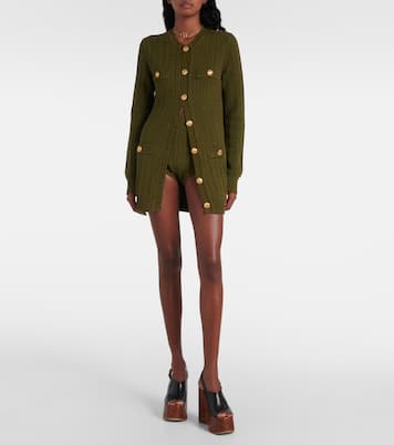 Shorts in misto cotone a trecce | Chloé