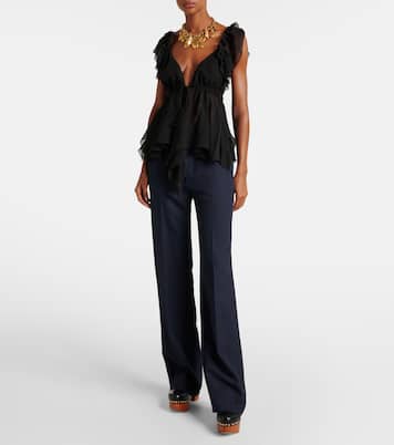 Pantaloni regular in lana | Chloé