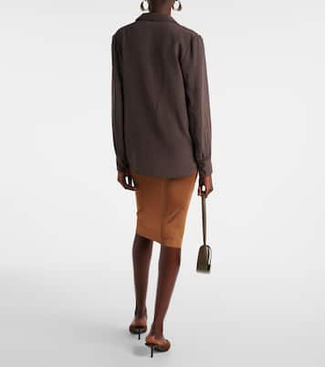 Camicia in raso | Saint Laurent