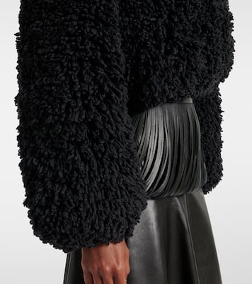 Faux fur jacket | Alaïa