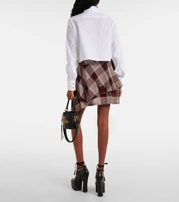 Cropped-Hemd Cut-off Heart aus Baumwolle | Vivienne Westwood