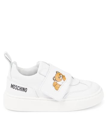 Sneakers Teddy Bear in pelle | Moschino Kids