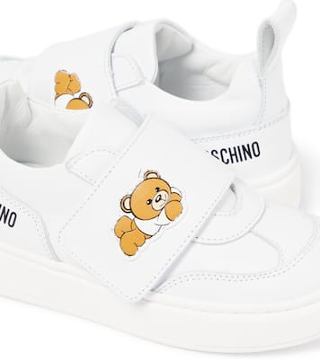 Sneakers Teddy Bear in pelle | Moschino Kids