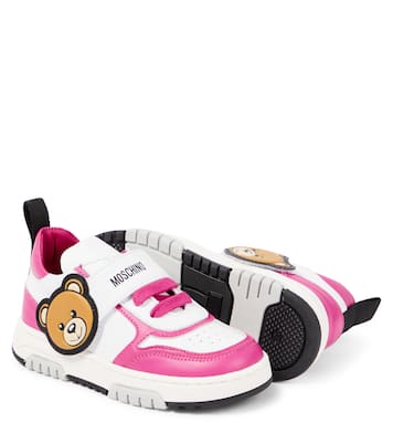 Sneakers Teddy Bear in pelle | Moschino Kids
