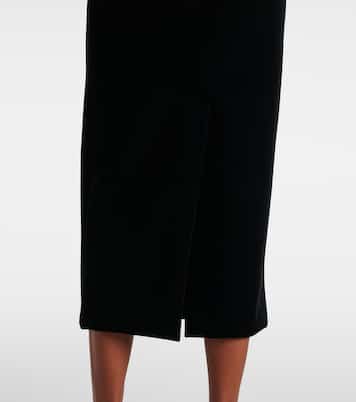 Abito bustier in velluto | Sportmax
