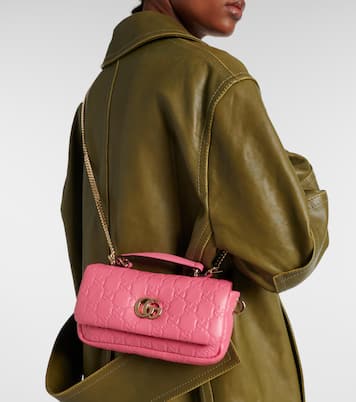 Schultertasche GG Milano Small aus Leder | Gucci
