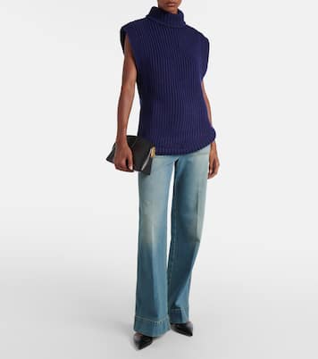 Top aus Rippstrick | Victoria Beckham
