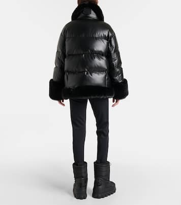 Chaqueta de plumas Solange con borrego sintético | Goldbergh