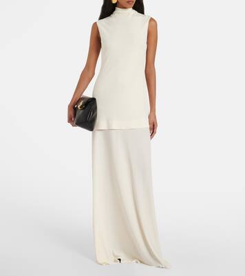 Pochette Jewel Zip Small en cuir | Jil Sander