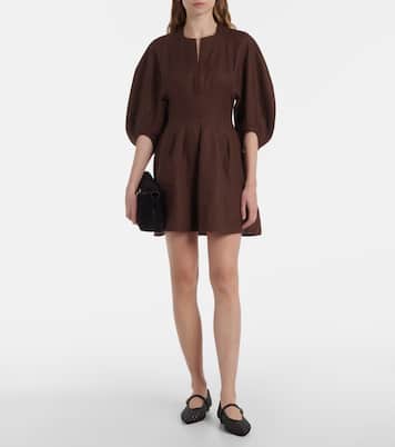 Minikleid Poet aus Leinen | Faithfull