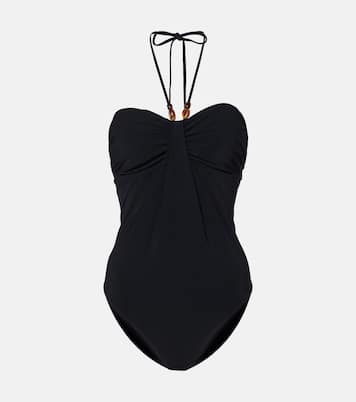Badeanzug Wylie Drape Halter | Zimmermann