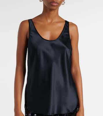 Tank top Sense Of Shine de seda | Dorothee Schumacher
