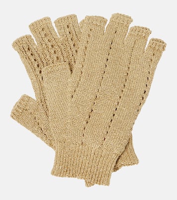 Knitted fingerless gloves | Valentino Garavani