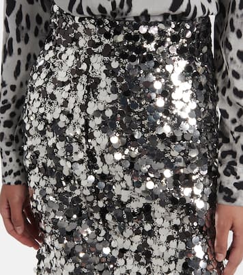 Jupe midi à sequins | Dolce&Gabbana