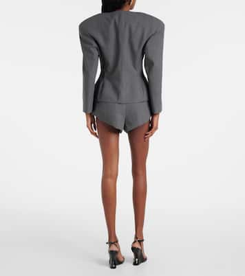Wool and silk blazer | Magda Butrym