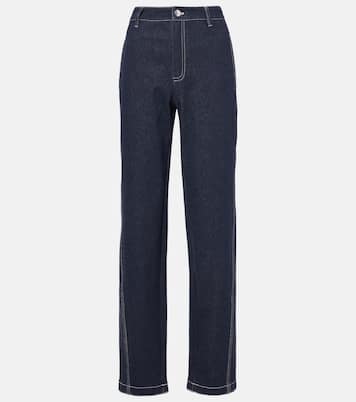 Jeans rectos Zibello de tiro alto | Max Mara
