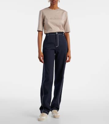 Jeans rectos Zibello de tiro alto | Max Mara