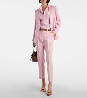 Pantalon raccourci à motif cachemire | Etro