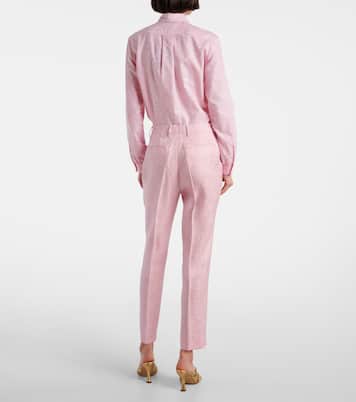 Pantalon raccourci à motif cachemire | Etro