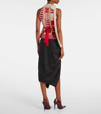 Top in jacquard di canapa e cotone | Vivienne Westwood