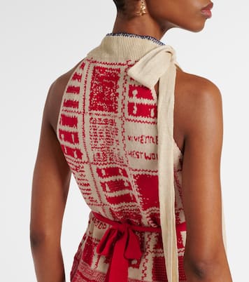 Top in jacquard di canapa e cotone | Vivienne Westwood