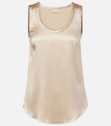 Blusa in misto seta | Brunello Cucinelli