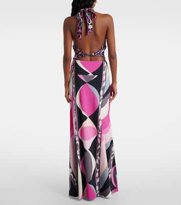 Gonna lunga Marmo in jersey | Pucci