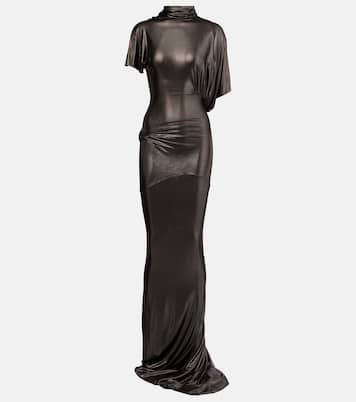 Lilith draped asymmetric gown | Rick Owens