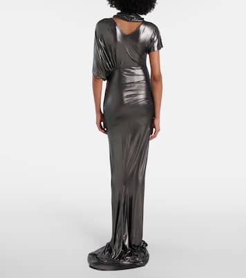Lilith draped asymmetric gown | Rick Owens