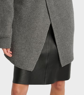 Pulloverkleid aus Rippstrick | Jil Sander