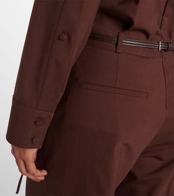 Horsebit wool-blend jumpsuit | Gucci