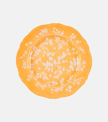 Plato llano de porcelana floral por Ginori 1735 | Cabana