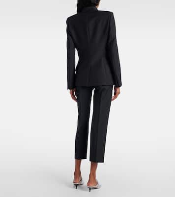 Wool and mohair blazer | McQueen