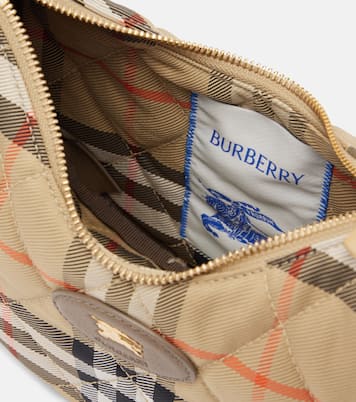 Horseshoe Small Check crossbody bag | Burberry