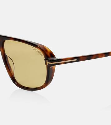 Gafas de sol de aviador Guillaume | Tom Ford