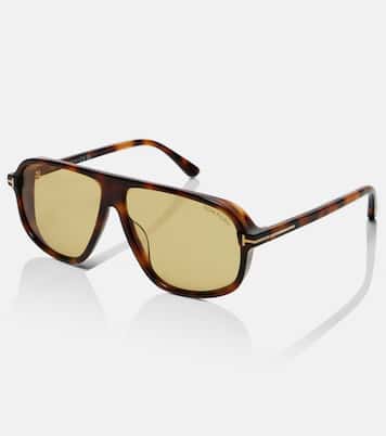 Gafas de sol de aviador Guillaume | Tom Ford
