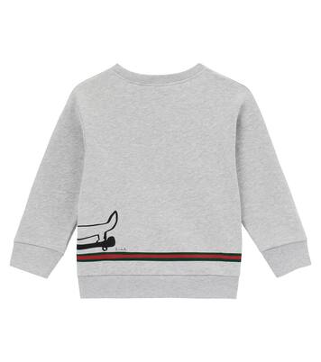 x Euan Roberts printed cotton fleece sweatshirt | Gucci Kids